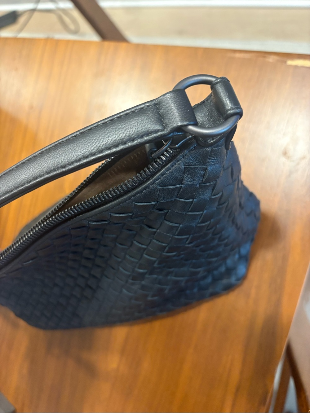 Bottega Veneta Intrecciato Leather Shoulder Bag - Picture 10 of 16